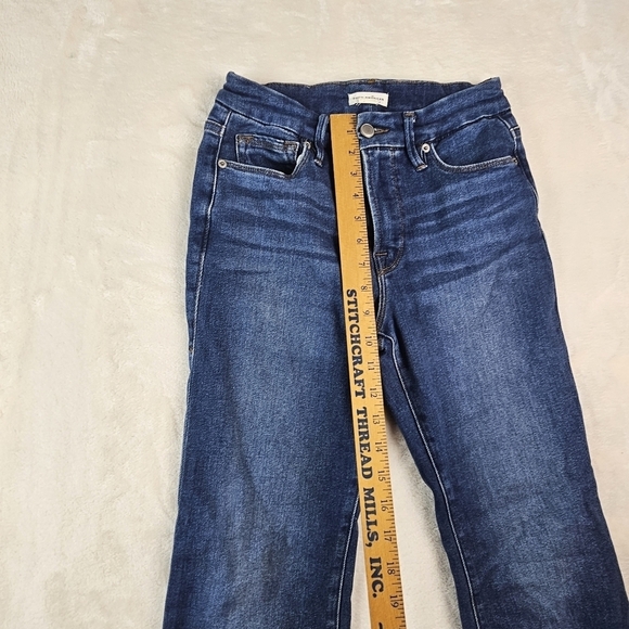 Good American Jeans Denim 2 Women’s 26 Waist Stretch RN 151301 Style B811 - Picture 3 of 9